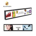 Bar Type Android Touch Full HD Touchscreen Monitor Raypodo 19 Inch 300cd/m2