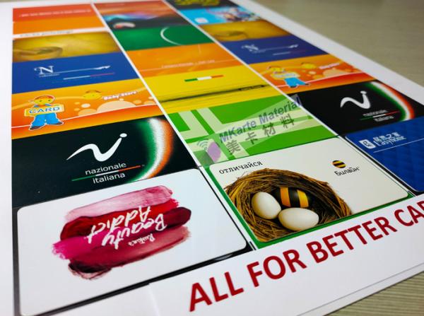 Buy cheap Offset Printing PVC Core Sheet A4 / A3 Size 0.12-0.76mm Thickness from wholesalers