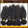Buy cheap Brazilian Virgin Human Hair Extensions Brown , Remy Big Curl Hair from wholesalers
