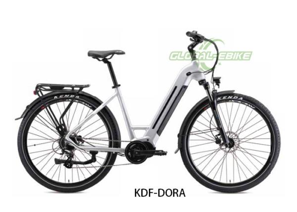 Buy cheap Dora 700C Urban Electric Bike With 250W Mid Motor And 8-Speed Gearing For City Adventures from wholesalers