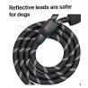 Buy cheap 1.5m Pet Reflective Rope Leather Nylon Dog Cat Running Leash from wholesalers