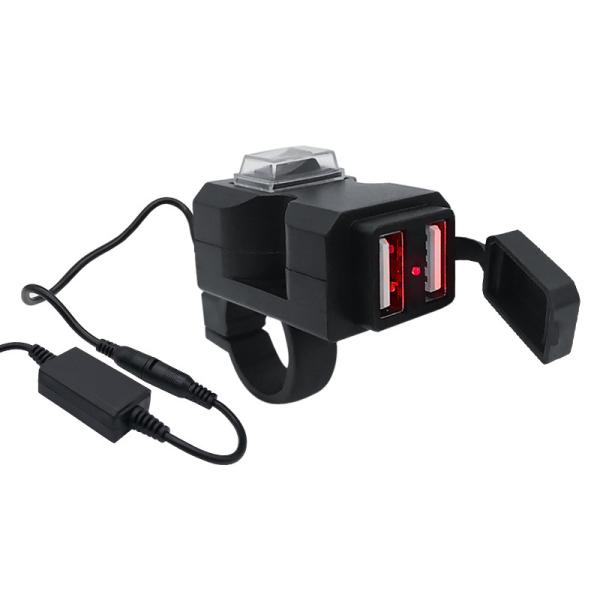 Buy cheap 5v 3.1a Bmw Motorcycle Usb Adapter , Double Waterproof Usb Port Motorcycle from wholesalers