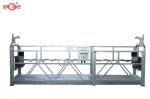 Painted Galvanized Rope Suspended Platform Durable Corrosion Resistant