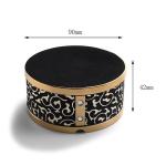 Fashion SGS 90*135mm Antique Metal Pocket Ashtray Grey Color