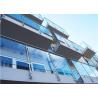 Buy cheap Side Mount Stainless Steel Glass Railing Systems With 10mm / 12mm Tempered Glass from wholesalers
