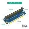 Buy cheap Pci-E 16x Riser Card,PCI Express 3.0 16X Extension Cable 90 Degree High Speed Riser Card from wholesalers