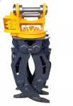 Excavator 360Rotating Hydraulic Type Log Grapple for 15Ton CAT315 Excavator High