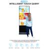 Buy cheap Qtenboard Lcd 49 55 Inch Indoor Vertical Totem Android Advertising Video Display Free Standing Digital Signage Touch Screen Kiosk from wholesalers