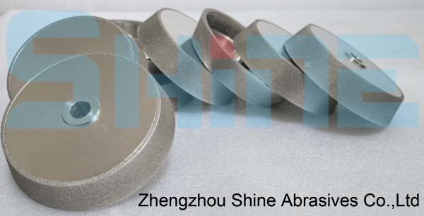 Buy cheap Electroplated Single Bevel diamond Grinding Wheel Edge Profile Polishing from wholesalers