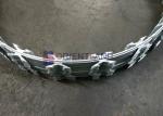 Professional CBT 60 Razor Ribbon Wire , Spiral Barbed Wire Fence Free Sample
