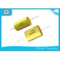 Buy cheap Small Size Metallized Polyester Capacitor High Voltage , CBB20 Axial Film product