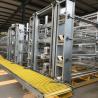 Buy cheap 4 Layers 2mm Battery Cage Poultry Egg Collection System ISO9001 Certificated from wholesalers