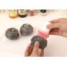 Buy cheap Rust Resistant Stainless Steel Scrubber With Handle For Restaurant Washing Pots from wholesalers