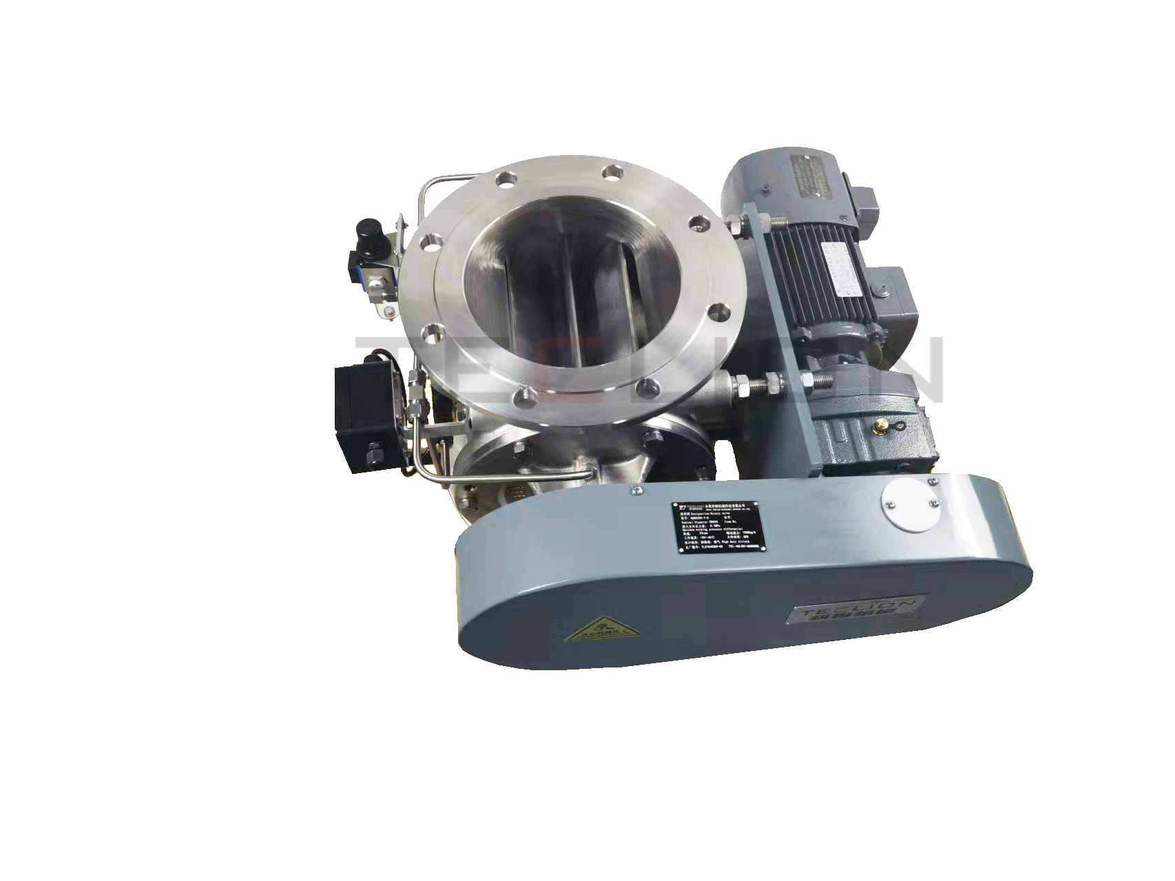 Customized Motorized Fuller Rotary Valve Airlock Vane Feeder