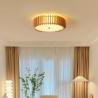 Buy cheap Modern Natural Wooden Ceiling Lamp for Bedroom Rubber Round Wooden ceiling lamp(WH-WA-48) from wholesalers