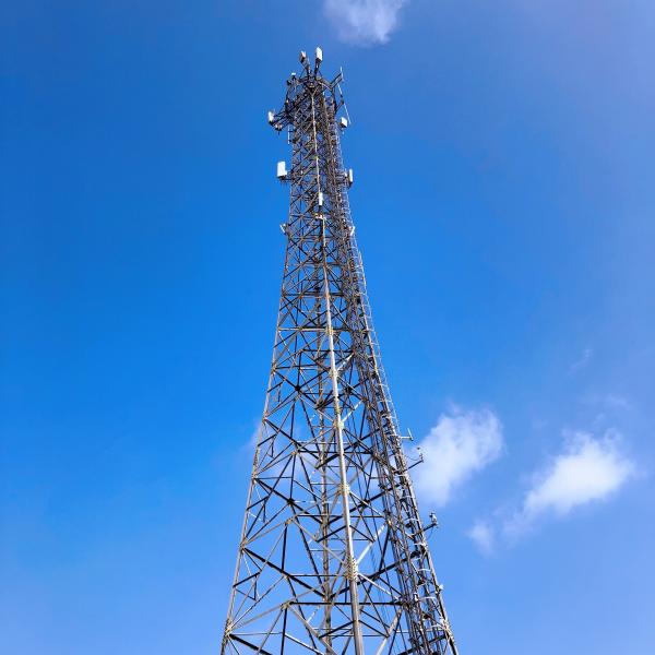 Buy cheap 120 Feet 4 Legs Tube Self Supporting Telecom Steel Tower from wholesalers
