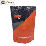 Custom Printed Stand Up Pouches With Zipper For Coffee Body Scrub Packaging