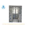Buy cheap Two Person Stainless Steel Air Shower With Auto Double Leaf Sliding Doors from wholesalers