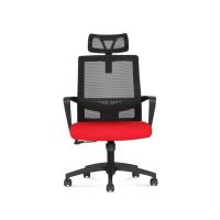 Buy cheap High Back Red Ergonomic Mesh Executive Chairs with home office chair product