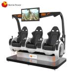 Fiberglass 9D VR Game Machine Coin Operated Shooting Simulator Realidad Virtual