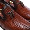 Buy cheap 3D Embosses Mens Pointed Toe Dress Shoes Outdoor Height Increasing from wholesalers