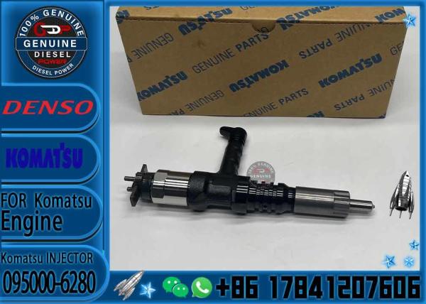 Buy cheap Huida Excavator 12V140E-3 Engine Fuel Injector 095000-6280 6219-11-3100 with Stock Available from wholesalers