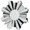 Buy cheap Romantic Wall Mirrors For Bedroom , 80cm Diameter Decorative Wall Mirrors from wholesalers