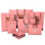 Luxury Custom Printed Paper Bags For Wine Retail Shopping