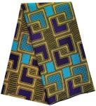 Woven Cotton Wax Fabric for African Garments Traditional African Print