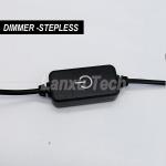 USB to DC Jack Stepless Dimmer for LED Light Strip