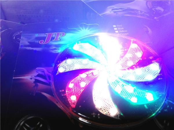 Buy cheap Windmill strobe flash Rainbow color Car/ Motorcycle DRL daytime running light from wholesalers