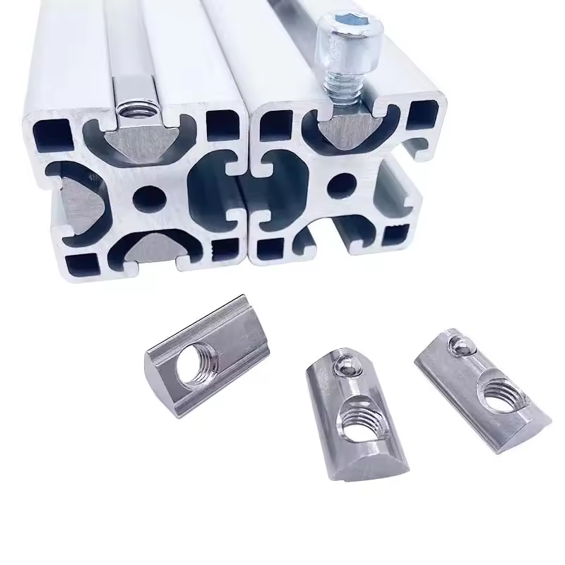 Stainless Steel T-Slot Nut for 2020 Series Aluminum Profile Slot M3 M4 M5 M6 M8 Sizes Industry Standard in Various Sizes