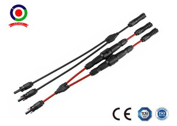 Buy cheap Pressure Welding DC 1500V IP67 30A Y Branch Connector from wholesalers