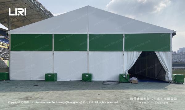 Buy cheap IFAI Double PVC Coated Polyester Outdoor Event Tents For Sport 100km / Hour Wind Loading from wholesalers