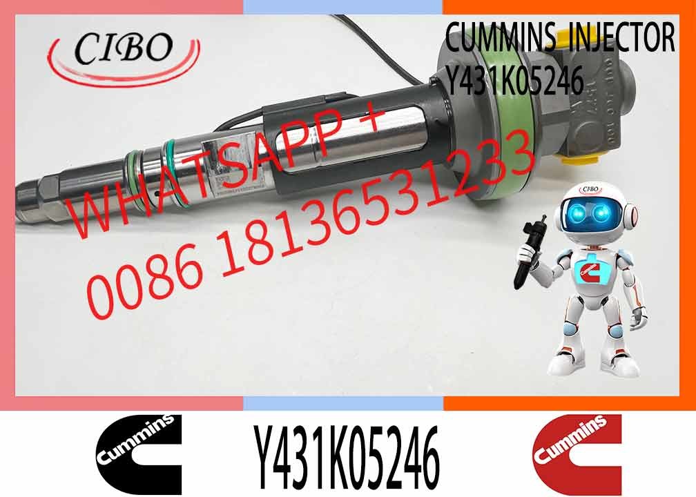 High Quality Diesel Fuel Injector Y 431 K05 246 for QSK19 38 50 60 Injector Y431K05246