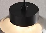 Italian minimalist bedroom bedside chandelier modern simple light luxury high