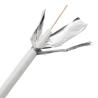 Buy cheap Engineering 2DC Rg6 75 Ohm Coaxial Cable Copper Clad Steel 64/0.1 Braided from wholesalers