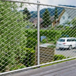 Quality Anping flexible stainless steel cable mesh,diamond mesh fence wire fencing for sale