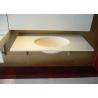 Buy cheap Nanoglass Granite Bathroom Vanity Tops With Sink , Engineered Marble Vanity Top from wholesalers