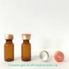 Buy cheap ISO9001 2ml Transparent Amber Glass Vial Chemical Glass Medicine vials With Butyl Cap from wholesalers