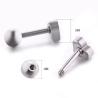 Buy cheap Europe hot sale body piercing jewelry heart shaped stud earrings for women from wholesalers