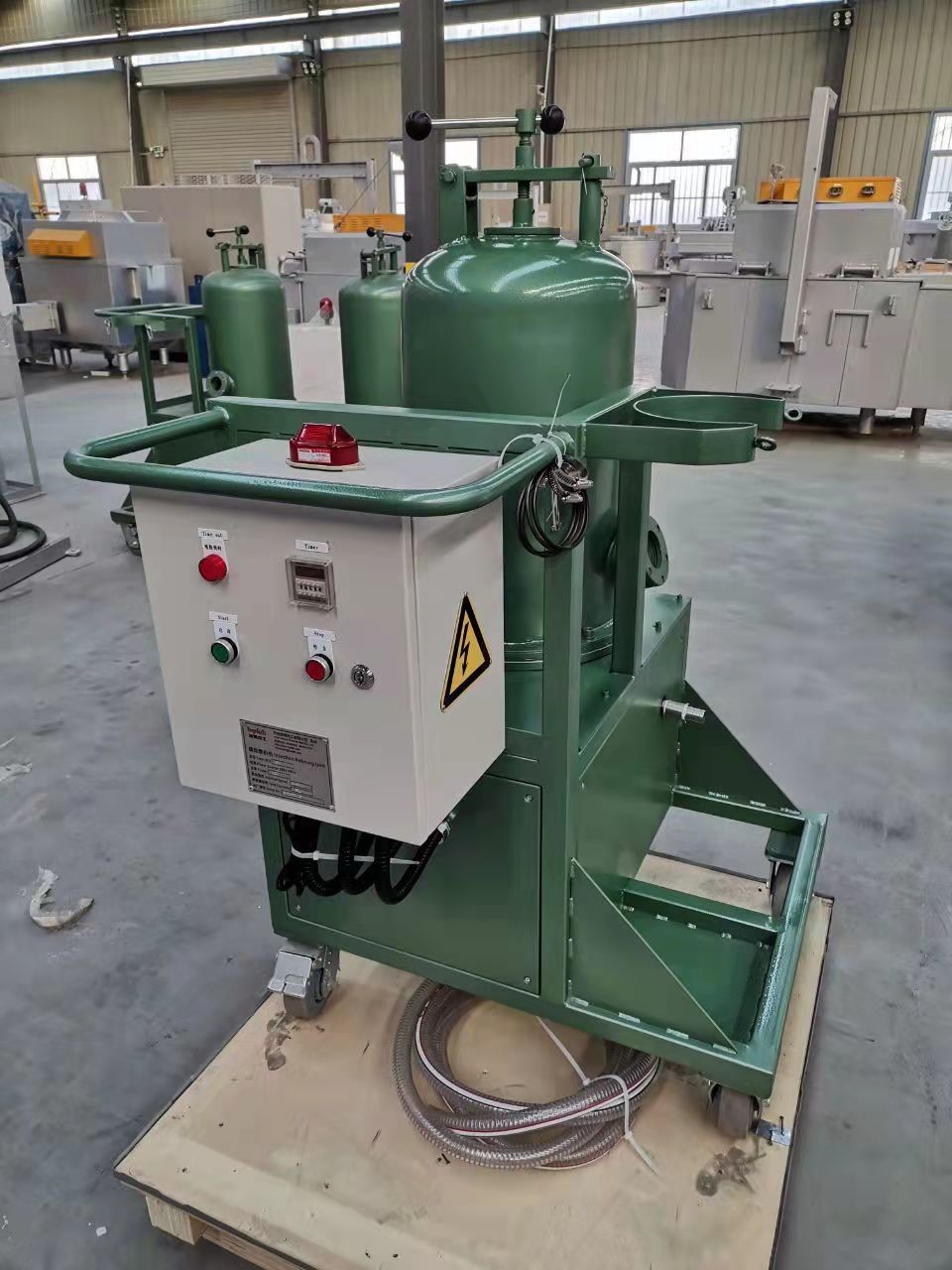 120L Purification Vacuum Flux Injection Machine With Argon Gas ≤10 Mesh Flux