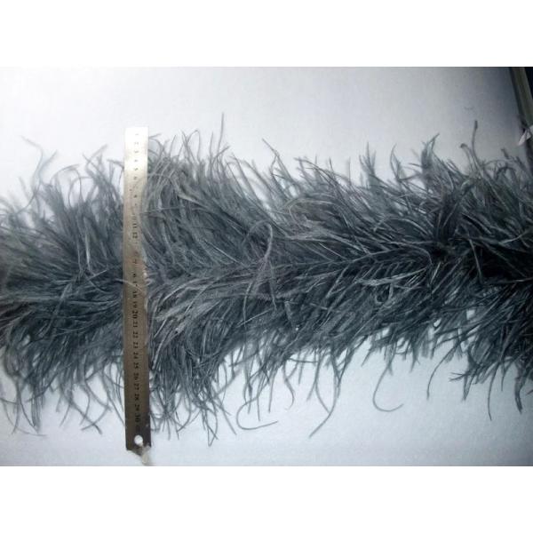Buy cheap Ostrich Feather And Maraoub Party Feather Scarf 2 Yards Length from wholesalers