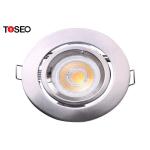 100mm Dia Adjustable Recessed Downlights Fixture Die Casting Alu. RoHS Approved