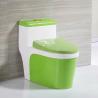 Buy cheap Sanitary Modern 3L 6L Siphonic One Piece Toilet Red Green Blue Colore from wholesalers