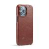 Buy cheap Exquisite Luxury Genuine Leather Phone Cases OEM Iphone 14 Magnetic Case from wholesalers