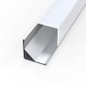 Buy cheap OEM LED Strip Corner Channel , V Shaped Extrusion 45 Degree Aluminum LED Channel from wholesalers