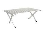 Plywood Aluminum Patio Dining Table With Powder Coated Frame