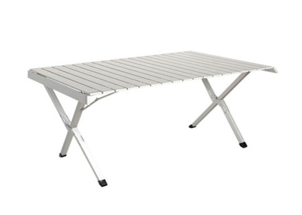 Buy cheap Plywood Aluminum Patio Dining Table With Powder Coated Frame from wholesalers