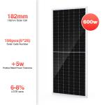 500W 550 Watts 600w Thin Film Flat Monocrystalline PV Panels Module Roof